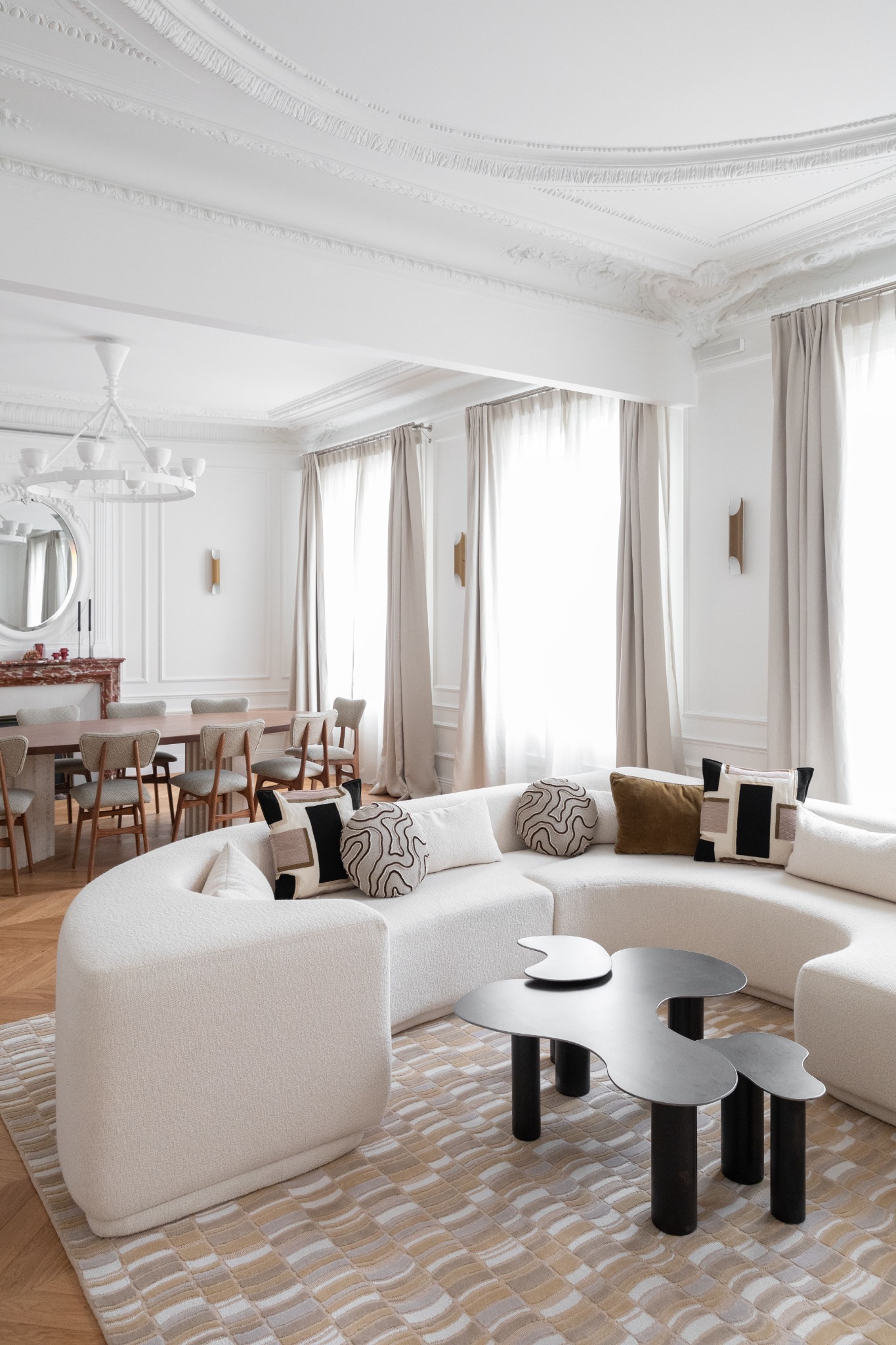 Palais Royal — salon et salle à manger